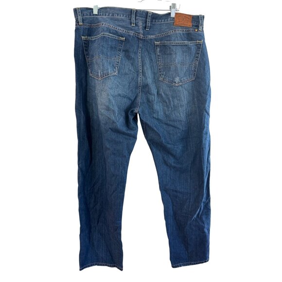Lucky Brand 329 Classic Straight Blue Jeans Mens 40x32 Denim 100% Cotton Made In - Picture 2 of 6